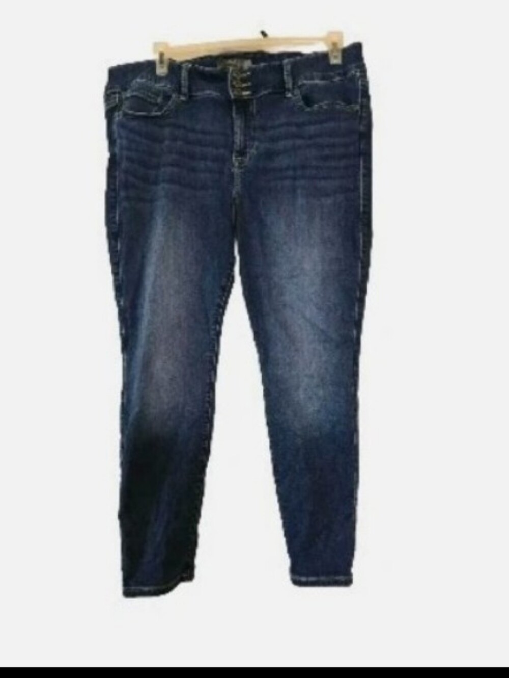 torrid Dark Wash Ankle Cropped Jeans